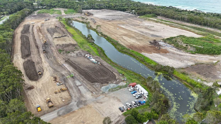 Construction Update at Beachside Yaroomba